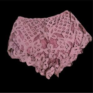 Free People Pink Lace Women's Panties